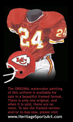 Kansas City Chiefs 1981 uniform