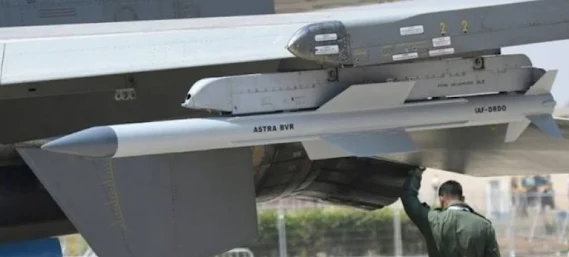 Highly Flexible, India's Astra BVR Missiles Can Be Paired With Russian Fighters