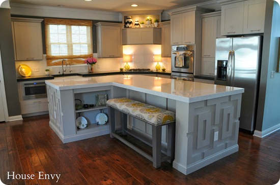 gray kitchen cabinets 