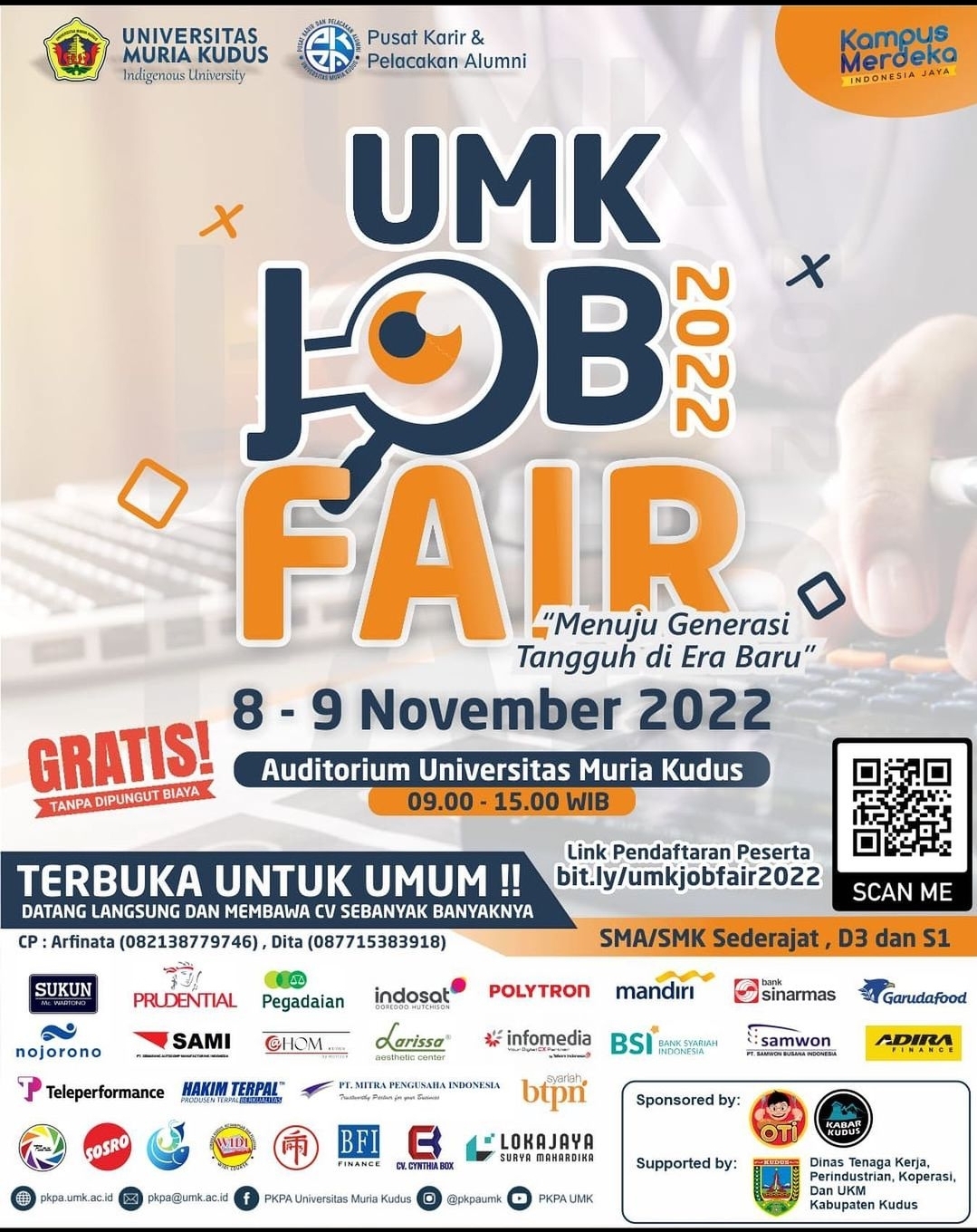 JOB Fair Gratis November 2022