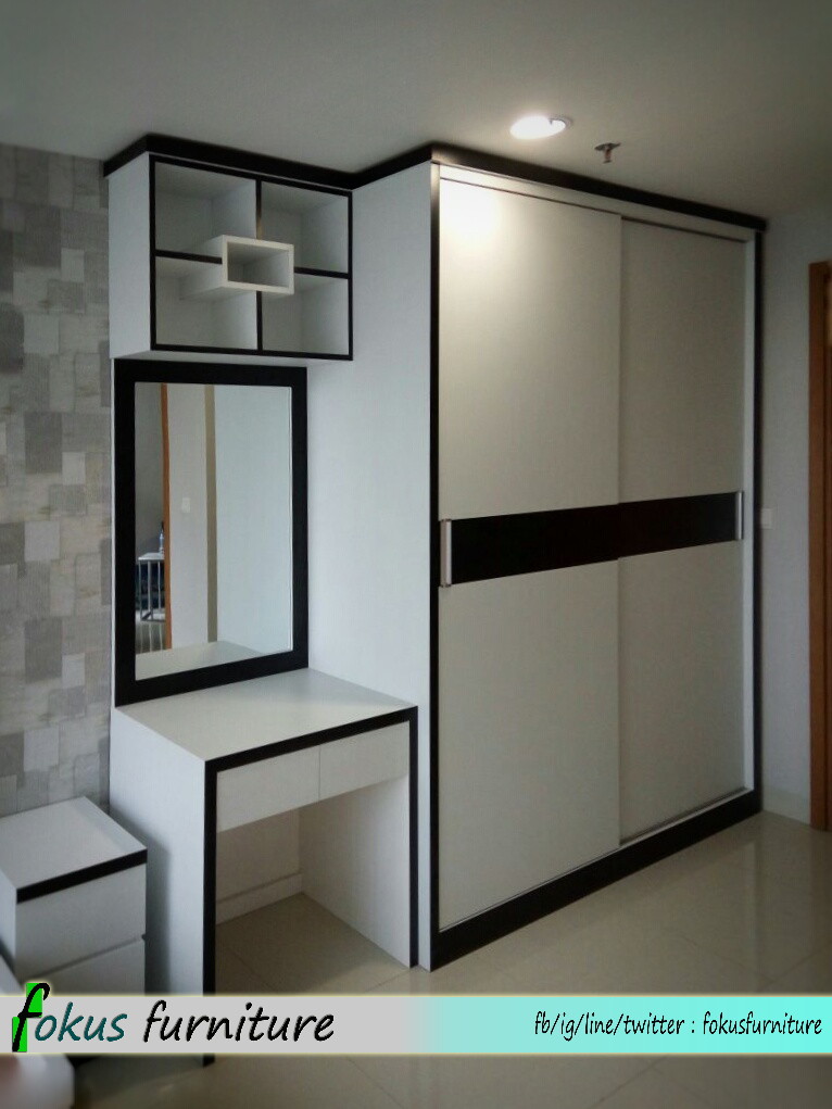 Kamar set di apt the mansion kemayoran ~ Furniture,Kitchen set minimalis,lemari pakaian,Jakarta 