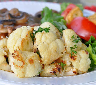 Roasted Garlic Cauliflower Recipe