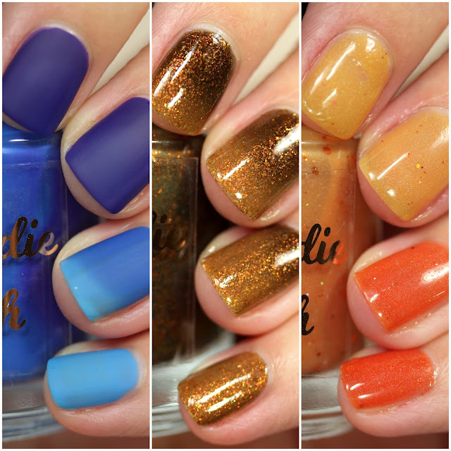 My Indie Polish Fall 2020 Trio swatches