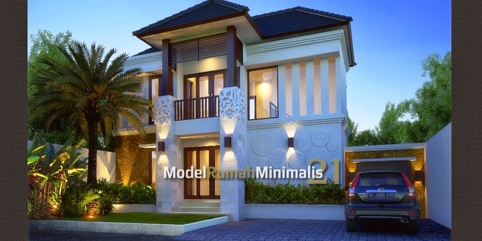  Desain  Rumah  Minimalis  2  Lantai  Bali  MODEL RUMAH  UNIK