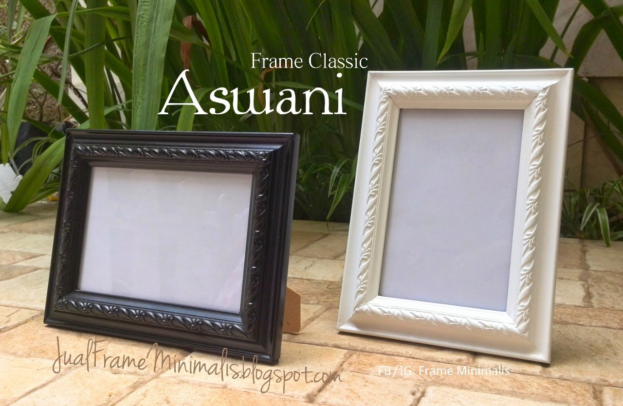 Jual Frame Bingkai Foto Minimalis Warna Putih di Jakarta 