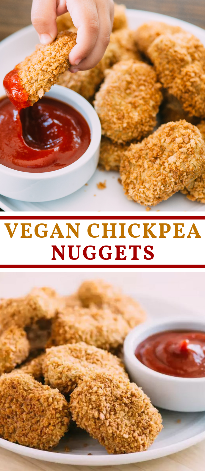 Chickpea Nuggets #vegetarian #vegan