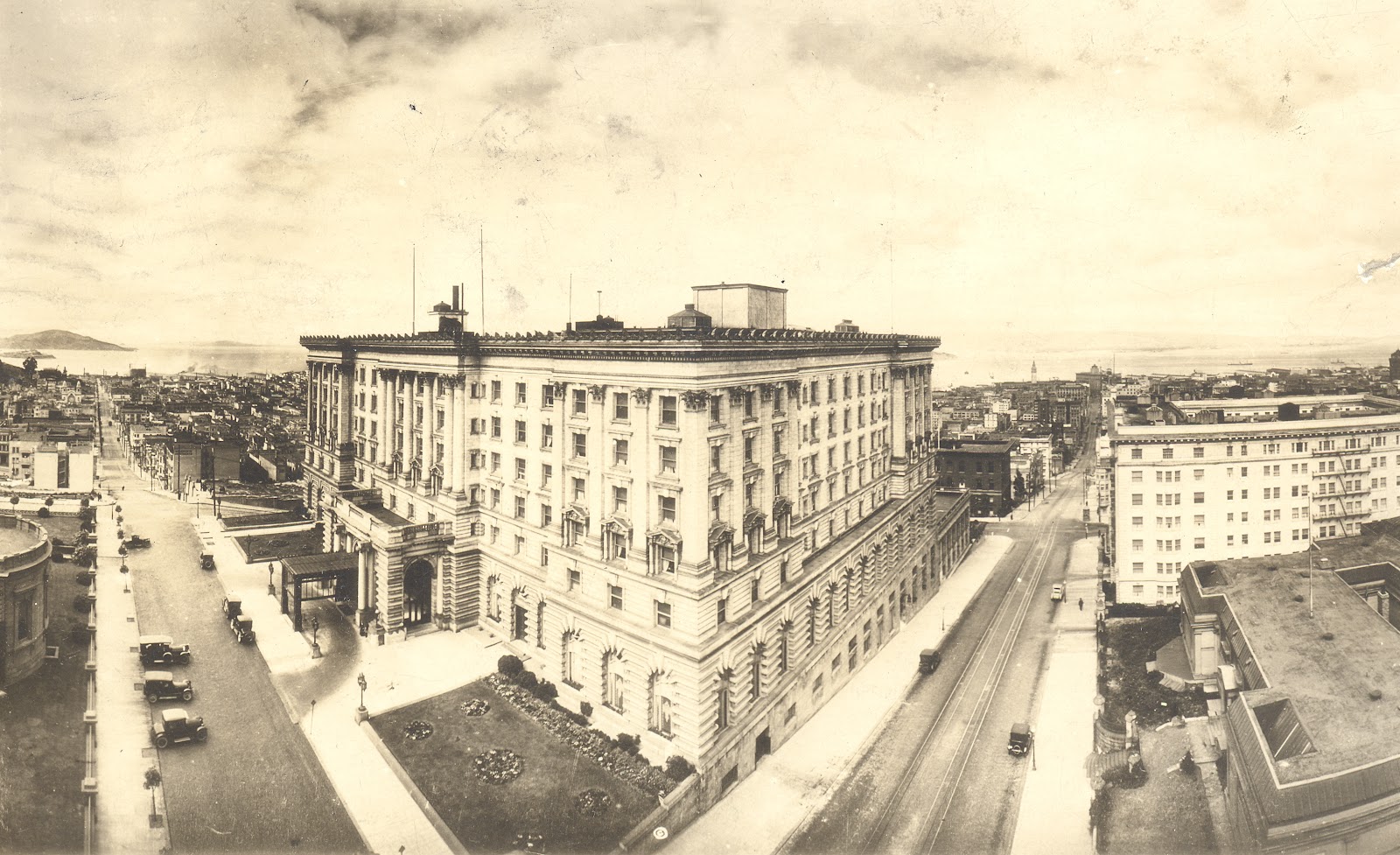 View Of The Fairmont Hotel San Francisco Ca