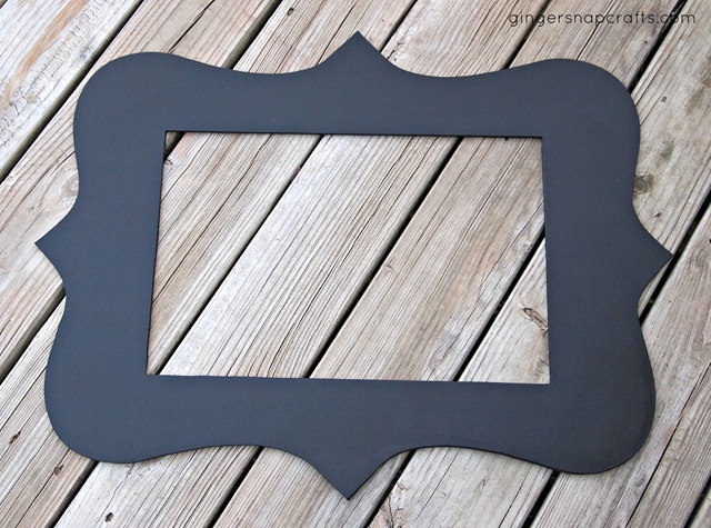 diy frame by ginger snap crafts