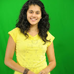 Taapsee Telugu Actress in Yellow Top & Jeans Stills