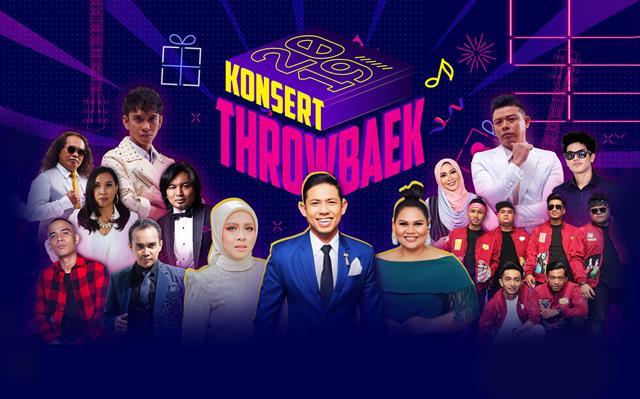 Senarai Penerima Penghargaan Khas Daripada Astro Sempena Konsert Throwbaek 2019