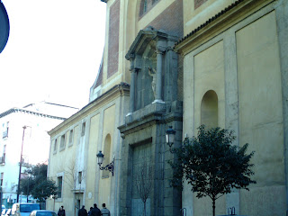 Fachada de la iglesia de San Sebastián