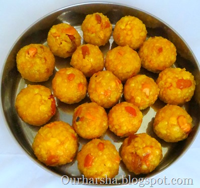 Boondi Ladoo Recipe  (7)