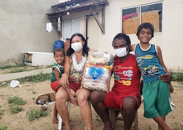 LBV faz entrega de 40 toneladas em cestas de alimentos a famílias em situação de pobreza em PE