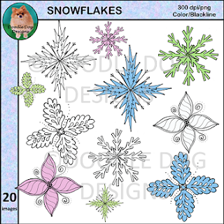 https://www.teacherspayteachers.com/Product/Snowflake-Clip-Art-Winter-2200139