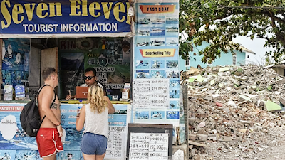 Lombok street information tourist