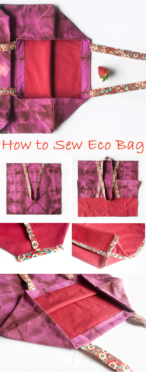 How to Sew a Beautiful Eco Bag with Lining