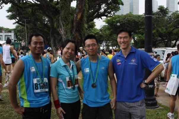 Singapore Marathon ... actually it is just 10 km run