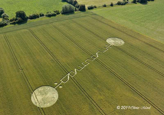 Crop Circle, Inglaterra - 4 de julio 2011