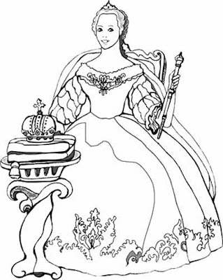 disney princess coloring pages to print. Disney Princess Berta Coloring