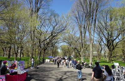 Nueva York, Manhattan, Central Park, The Mall.