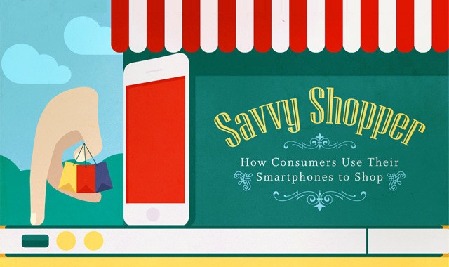 Image: Savvy Shopper: How Consumers Use Their Smartphones to Shop #infographic