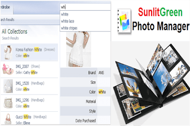 SunlitGreen Photo Manager إنشاء ألبومات وتخزين الصور وإدارتها