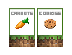 Minecraft Food Labels