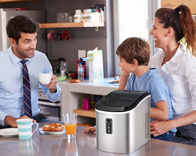 Euhomy Portable Ice Maker Machine Countertop