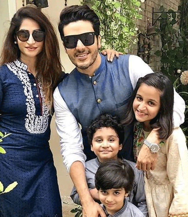 ahsan khan family