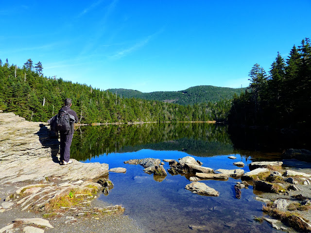 Sterling Pond en el Long Trail South