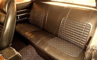 1970 Dodge Charger RT ﻿Six Pack Seat Rear