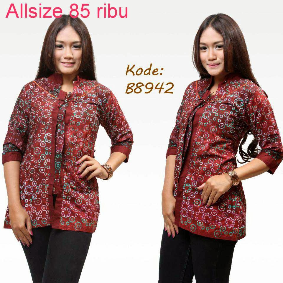  Baju  Model  Batik  Terbaru  Model  Baju  Batik 