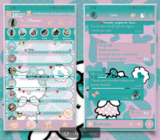 Hello Kitty Theme For YOWhatsApp & Fouad WhatsApp By Thania