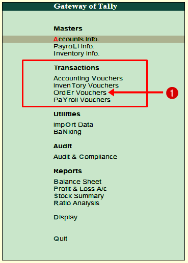 Purchase order in hindi