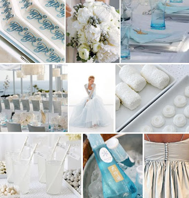 I love this color palette perfect for a modern beach wedding 