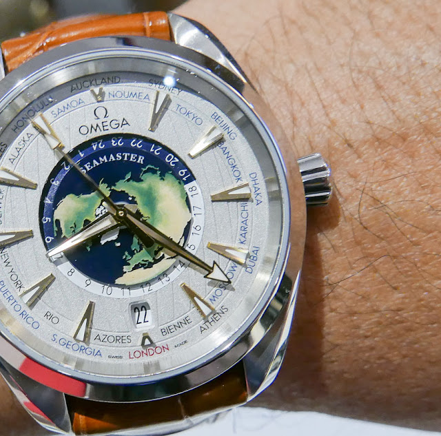 Réplique Omega Seamaster Aqua Terra Worldtimer Master Chronometer Montre