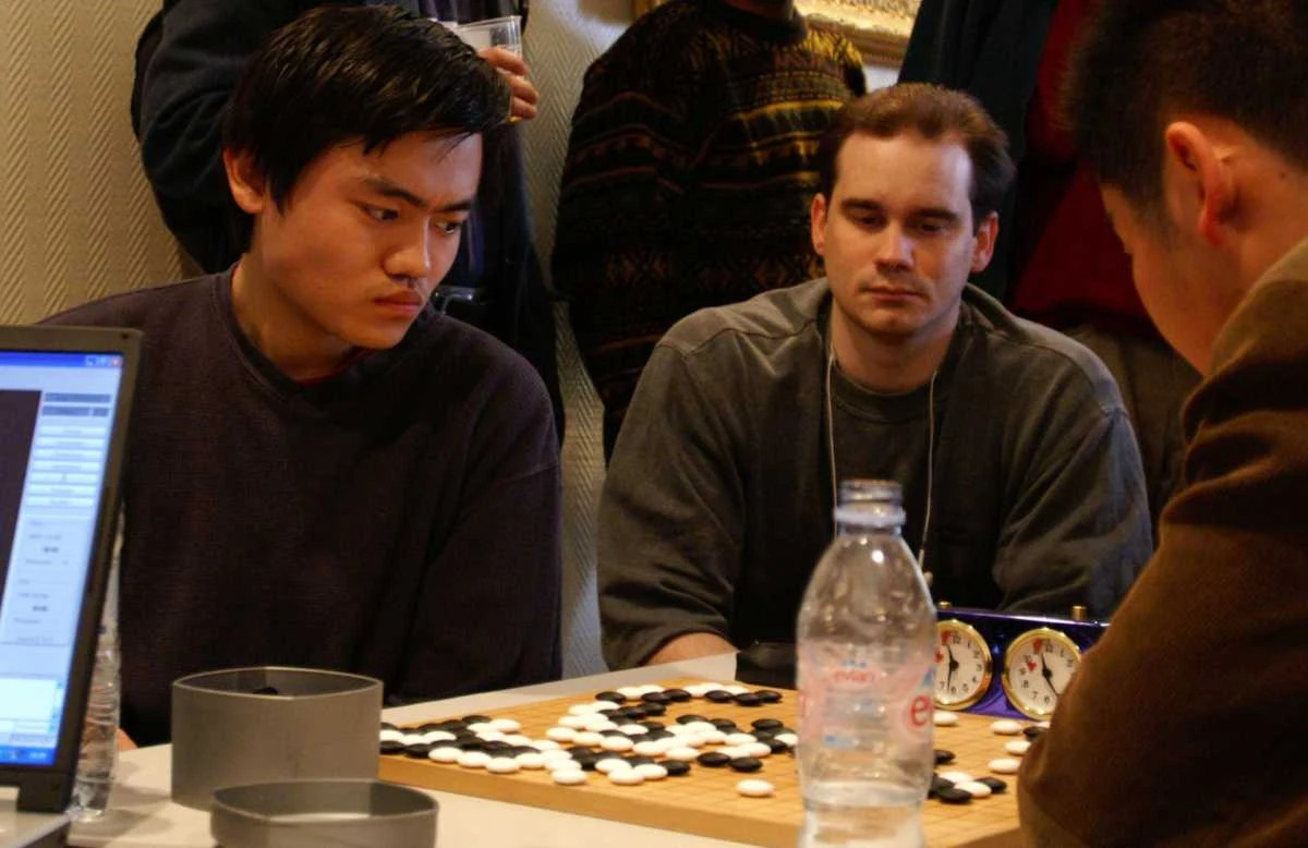 Champion of Europe Fan Hui for playing in go 