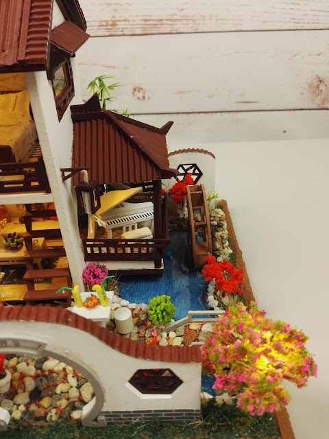 Dollhouse diy Dream Town Cutebee - Casa delle bambole fai da te