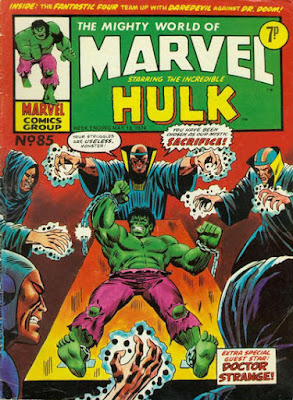 The Mighty World of Marvel #85, Incredible Hulk