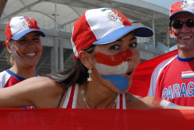 Paraguay female football fans