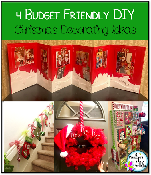 4 Budget Friendly DIY Christmas Decorating Ideas