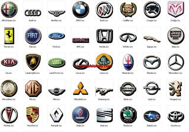 cars logos