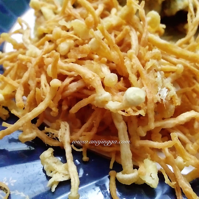 Cendawan goreng tepung ranggup - anajingga