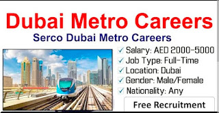 Dubai Metro Jobs In SERCO Careers In Dubai (UAE) 2024