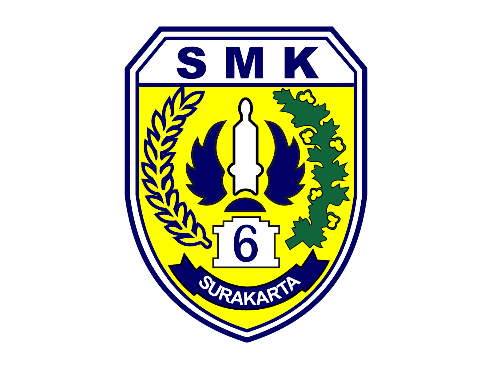  Logo SMK N 6 Surakarta  Vector Cdr Png HD GUDRIL LOGO  