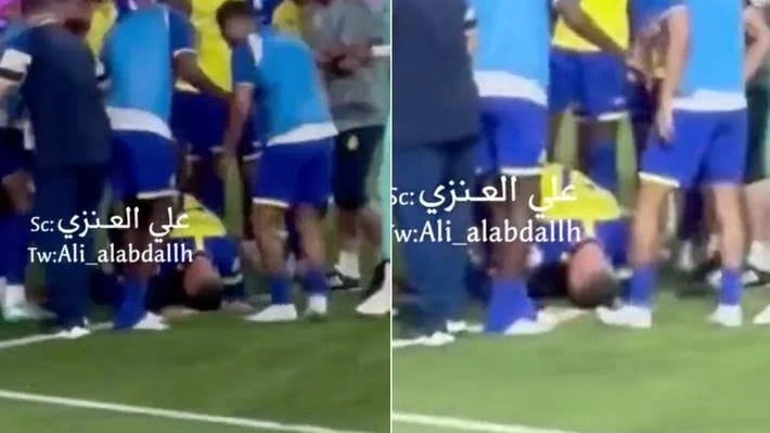 Cristiano Ronaldo does Sujud bow followed by Siiuuu celebration after stunning goal for Al Nassr