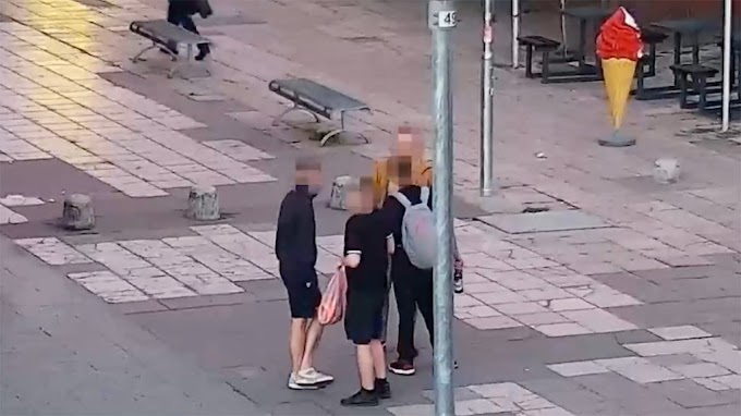 Videón, ahogy sörös üveggel nyakon szúrnak egy férfit az Örs vezér téren