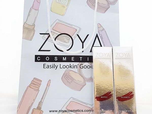 [Review] ZOYA Cosmetics New Limited Lip Paint – Metallic Series: Beatrix dan Elizabeth