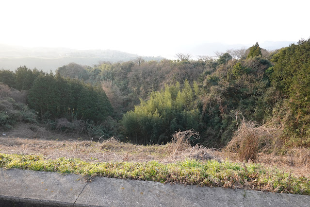 鳥取県東伯郡湯梨浜町宇野 アロハカフェ 裏の展望台からの眺望