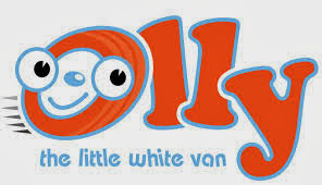 children and kids olly the little white van DVD